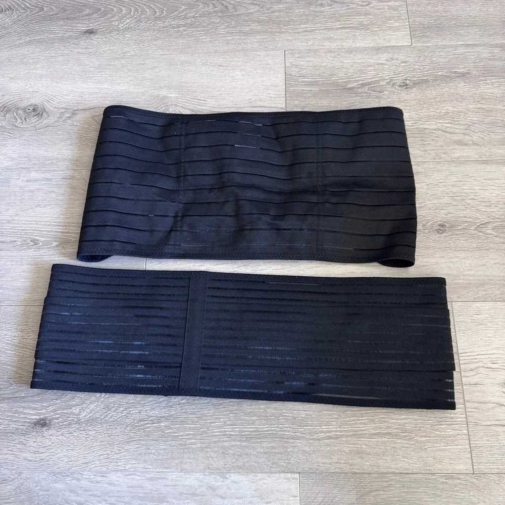 KeaBabies Revive 3-in-1 Postpartum Recovery Support‎ Belt Black Elastic Wrap